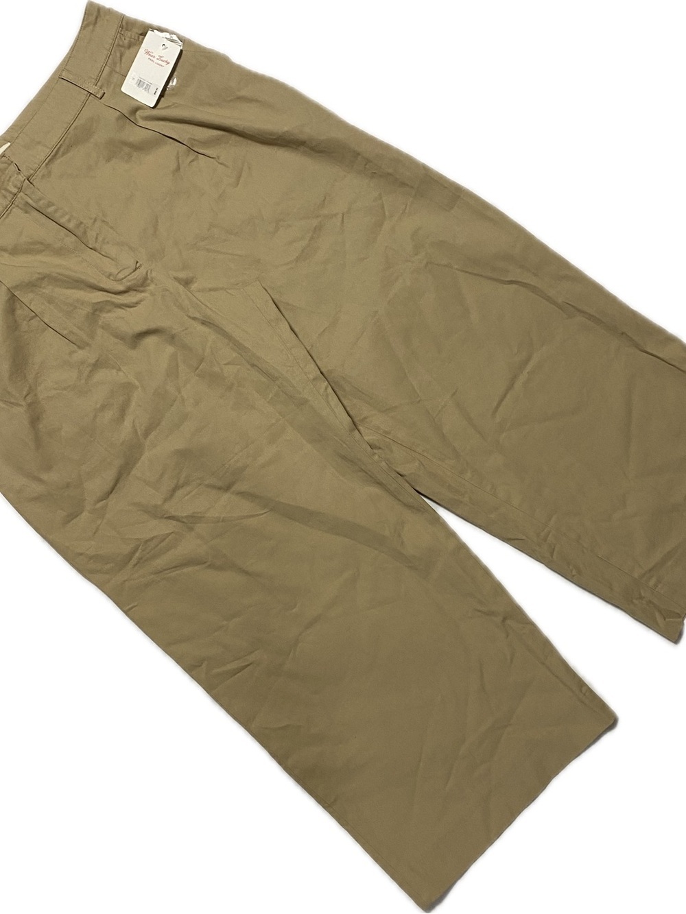 Lucky Brand Wide-Leg Pants in tan color